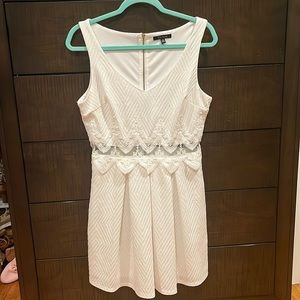 White lace dress